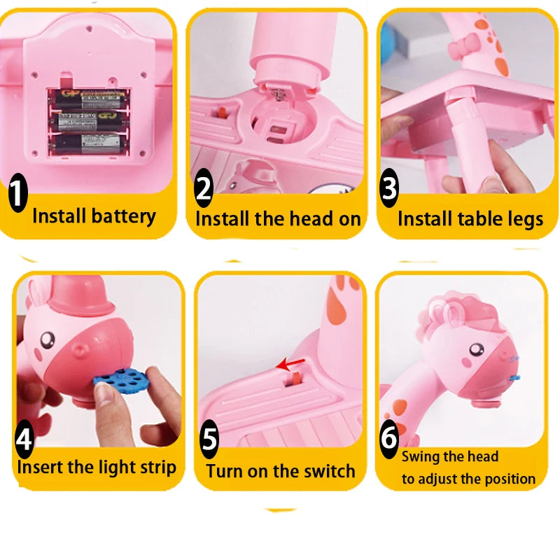 Children's LED Projector Drawing Table & Art Set – Spark your child's creativity with this multifunctional art station that transforms drawing and painting into an interactive learning experience. Featuring an integrated LE