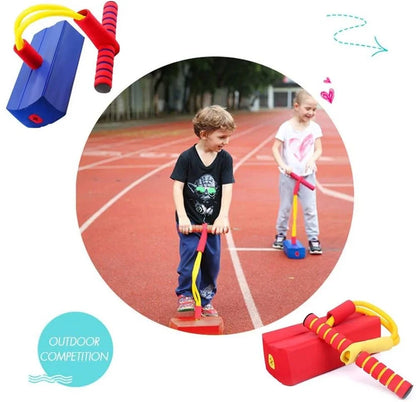 Foam Pogo Jumper for Kids 3+ – Energize outdoor play with this durable, foam-based pogo jumper that’s perfect for boys and girls aged 3 and up. Its safe design makes it an excellent gift, particularly for autistic childre