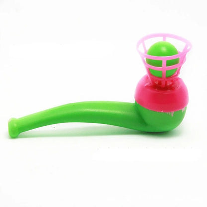 3pcs Plastic Pipe Blowing Ball Kids Toy