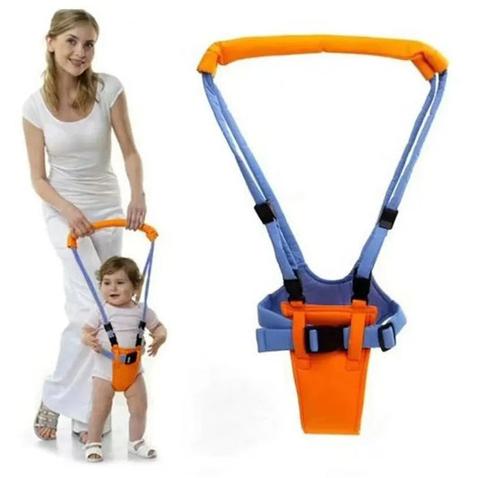 Infant & Toddler Safety Harness – A versatile learning assistant that supports walking and jumping, featuring an adjustable strap belt and secure safety reins for worry-free exploration.