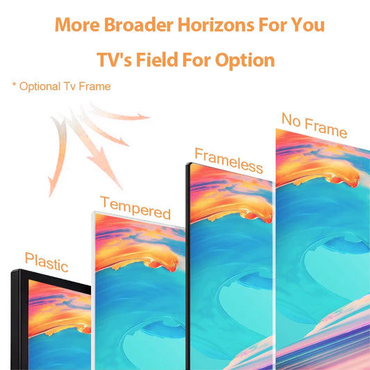 4K Android flat-screen LED Smart TV