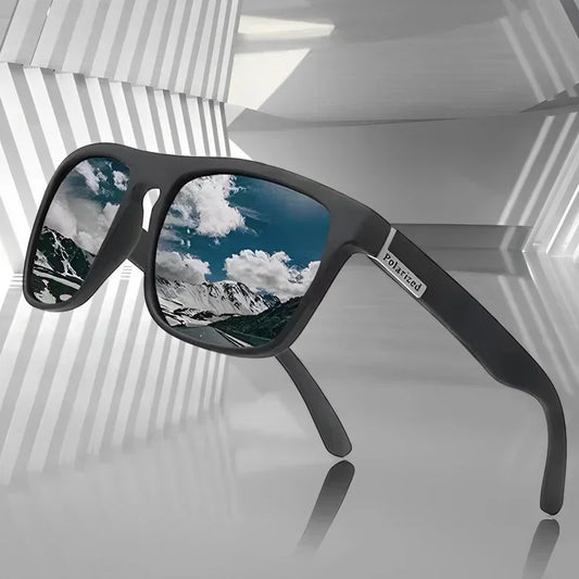 Polarized Color Changing Sunglasses Men Night Vision Car Driving Sunglass Dirt Bike Motorcycle Cycling Glasses