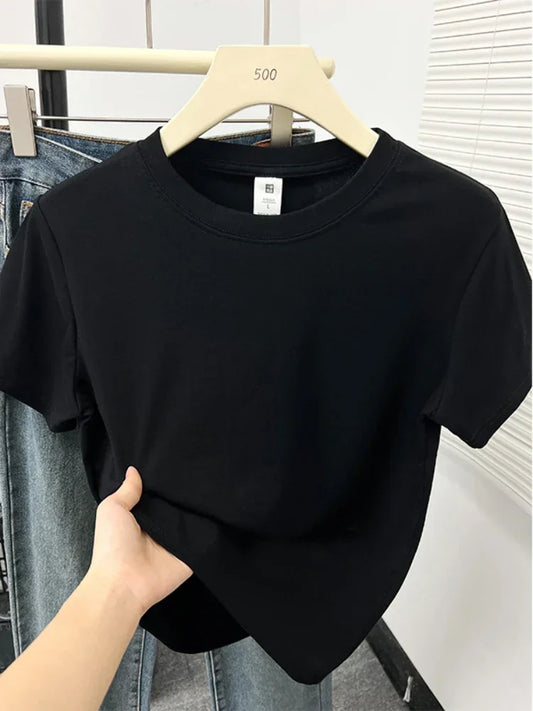 2025 Summer New High Quality Casual T Shirt for Women