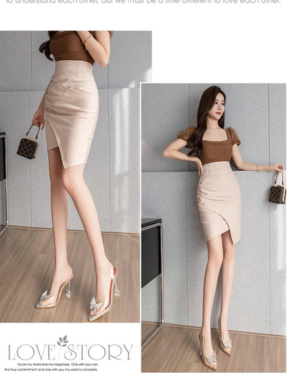 High Waist Pencil Office Skirts for Women