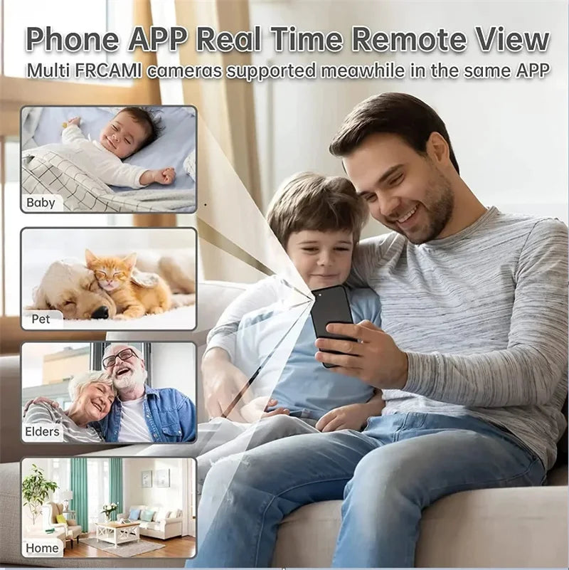 Mini Camera WiFi Wireless Monitoring Security Protection Camcorders Video Surveillance Smart Home